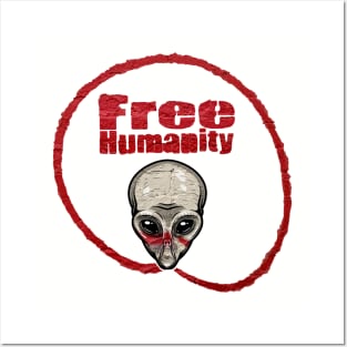 Free Humanity Posters and Art
